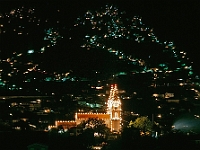 San Antonio bei Nacht : Kirche